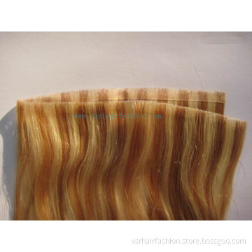 Virgin Human Hair Extension/Remy Brazilian Hair Skin Weft /Remy Hair